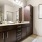 a bathroom with a ample storage